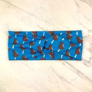 Magical Ice Cream Bar Faux Knot/Turban Style Headband